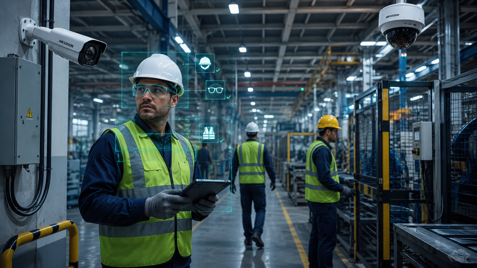 Detección automática de EPP con inteligencia artificial en planta